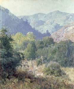 Utsikt över San Gabriel-bergen