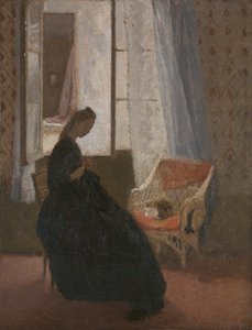 Kammaren på domstolen av Gwen John