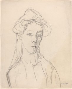 Självporträtt av Gwen John