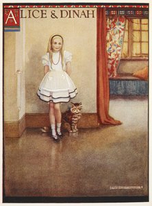 Alice och Dinah, den tabbykatten