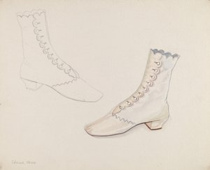 Quaker Bröllopsskor, ca. 1936. av Gwyneth King