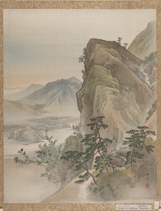 Landskap, 1800. av Gyokusho Kawabata