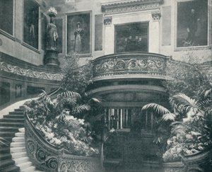 Den stora trappan vid Buckingham Palace, c1899, 1901