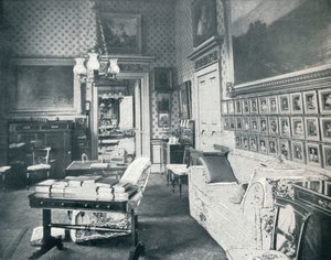 Prince Consorts omklädningsrum på Buckingham Palace, c1899, 1901