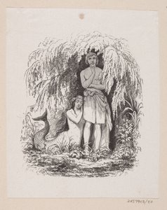 Illustration till "Den lilla sjöjungfrun" i H.C. Andersen, "Sagor och berättelser", volym 1