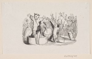 Illustration till "The Standfast Tin Soldier" i H.C. Andersen, "Sagor och berättelser", volym 1 av H.P. Hansen