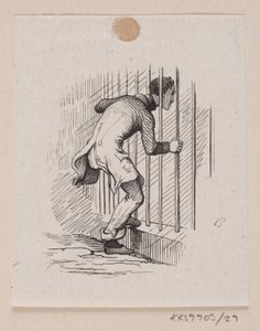 Illustration till "Lykkens Kalosker" i H.C. Andersen, "Sagor och berättelser", volym 1 av H.P. Hansen