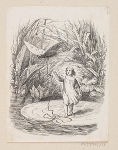 Illustration till "Tommelise" i H.C. Andersen, "Sagor och berättelser", volym 1