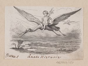Illustration till "Årets berättelse" i H.C. Andersen, "Sagor och berättelser", volym 2 av H.P. Hansen