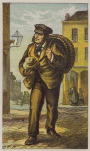 Baker (färg litho) av H.W. (after) Petherick