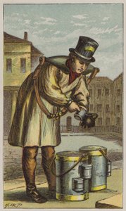 Milkman (färg litho)