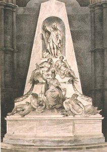 The Tomb of Lord Chatham, tallrik I från 