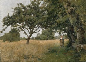 Brittany Landscape av H. Bolton Jones