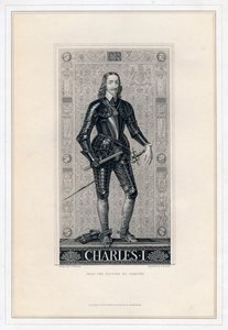 Charles I av England, 1800-talet. av H. Bourne