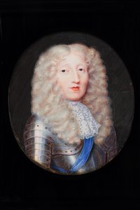 Henry Cavendish, 2:a hertigen av Newcastle (akvarell på elfenben)