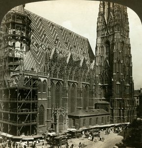 St Stephen Stephansdoms katedral, Wien, Österrike.