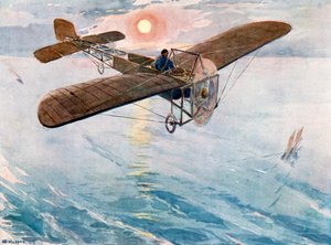 Bleriot korsar kanalen, 25 juli 1909