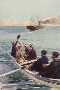Ångaren krympte för varje sekund