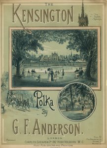 Musikmusik till The Kensington Polka av GF Anderson
