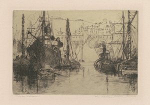 Hamnen, Quebec, Kanada av H. Ivan Neilson