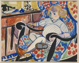 Gouache av H. Lyman Sayen