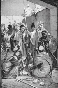 Araber planerar en revolt (litografi)