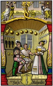Frisör och perukmakare, 1500-talet 1849.