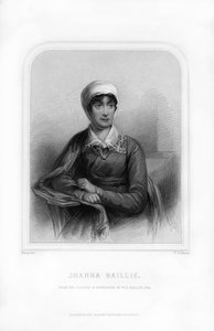 Joanna Baillie, skotsk poetess och dramatiker, 1870 av H. Robinson