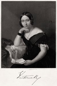 Drottning Victoria, 1800-talet av H. Robinson
