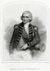 Ralph Abercromby 1734-1801, skotsk soldat av H. Robinson