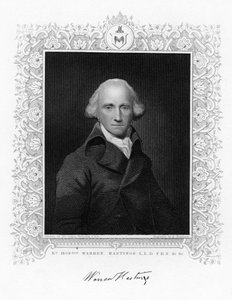 Warren Hastings, den första generalguvernören i Brittiska Indien, 1800-talet.