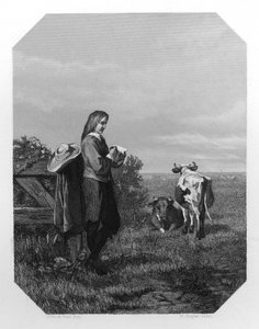 Paulus Potter, holländsk målare från 1600-talet, c1870.