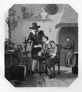 Paulus och Adam van Vianen, holländska silversmeder, c1870