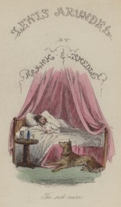 Illustration för Lewis Arundel eller The Railroad of Life av Frank E Smedley (färgad gravyr) av after Hablot Knight Browne