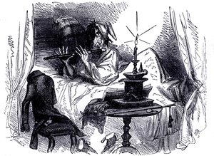 Charles Dickens "The Old Curiosity Shop" av Hablot Knight Browne