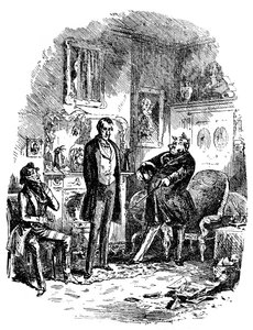 Dombey & Son av Charles Dickens av Hablot Knight Browne