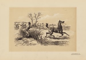Jaktskisser, nr 5, Whistle! (gravyr)