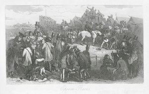 Londons gator: Epsom Races (gravyr)