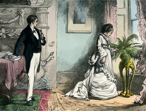 Our Mutual Friend av Dickens av Hablot Knight Browne