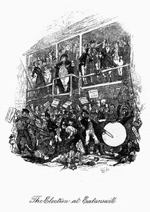 "Pickwick-tidningarna" - av Hablot Knight Browne