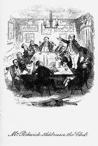 "Pickwick-tidningarna" - av Hablot Knight Browne