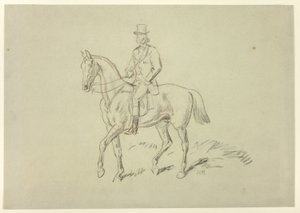 Ryttare av Hablot Knight Browne