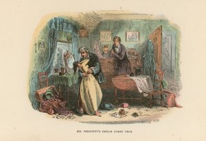 Illustration för David Copperfield av Hablot Knight Browne