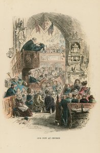 Illustration till David Copperfield av Hablot Knight Browne