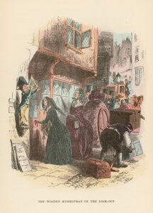Illustration för Dombey och Son av Hablot Knight Browne