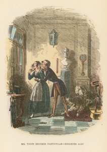 Illustration för Dombey och Son av Hablot Knight Browne