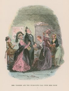 Illustration för Martin Chuzzlewit av Hablot Knight Browne