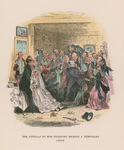 Illustration för Martin Chuzzlewit av Hablot Knight Browne