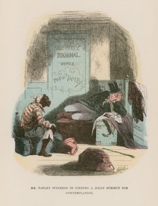 Illustration för Martin Chuzzlewit av Hablot Knight Browne