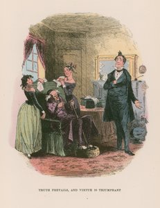 Illustration för Martin Chuzzlewit av Hablot Knight Browne